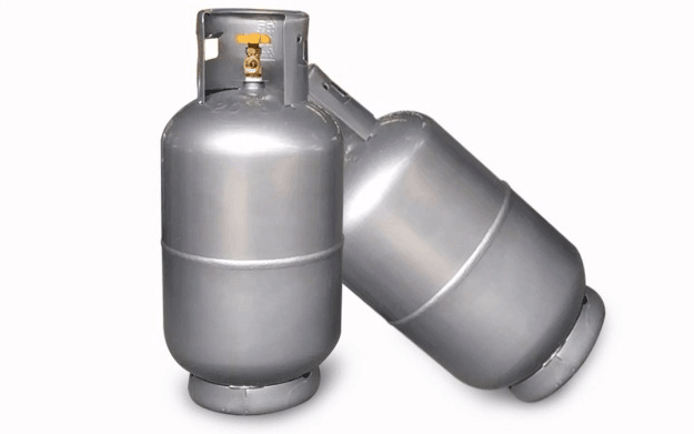 εμπορευματοκιβώτια κυλίνδρων αερίου αέρα ικανότητας 6KG 14.4L/κυλίνδρων αερίου 310 χιλ. συνολικού ύψους