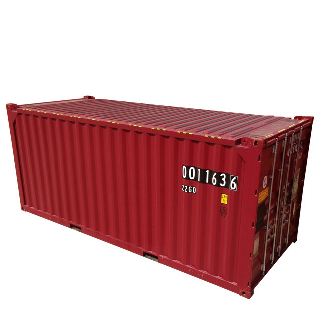 Πιστοποιητικό 39.90CBM 20ft κόκκινο χρώμα Corten DNV ...